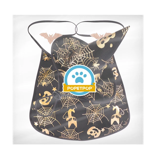 Costume da performance mantello Halloween animale domestico berretti cane outfit 2
