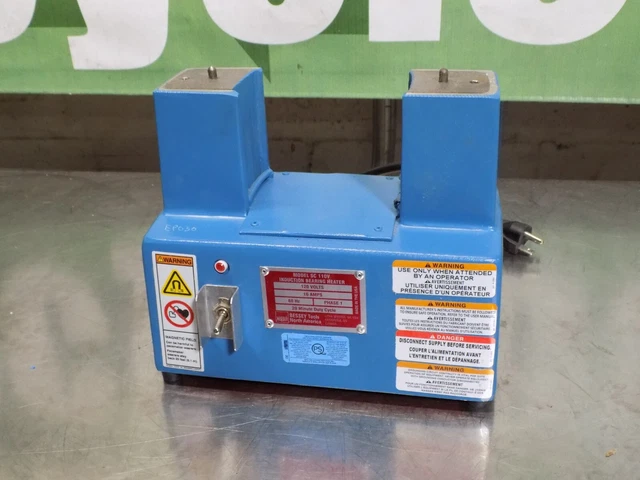 Bessey Induction Bearing Heater 250˚F Max Temp 120v 16 Amp SC 110V Parts/Repair