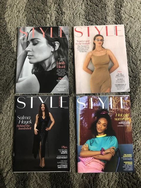 Sytle Magazine SUNDAY TIMES STYLE Magazine 2021 Emily Blunt Salma Hayak Jourdan Dunn ...