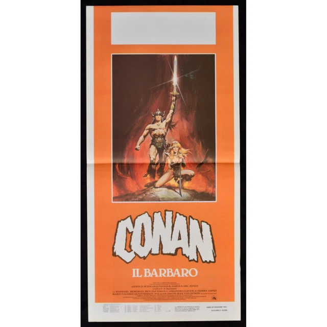 Affiche CONAN LE BARBARE Marcus NISPEL Jason MOMOA 40x60cm - CINEAD