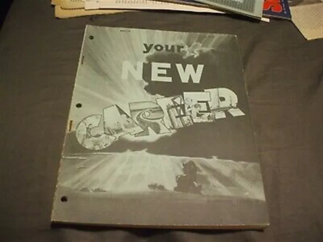 YOUR NEW CAREER - NAVY Manual -  NAVPERS 15895-A - February 1958