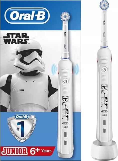 Oral-B Junior Star Wars Brosse à Dents Eléctrique - Blanc