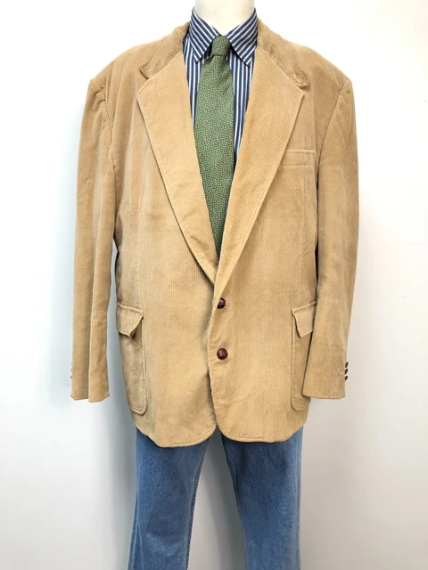 Wentworth Blazer Jacket Brown 2 Button Men's - Size 48R