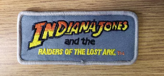 Indiana Jones Raiders of the Lost Ark Patch 4 3/4 inches