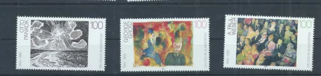 Germany stamps. 1993 20th Century German Paintings MNH  (G331)