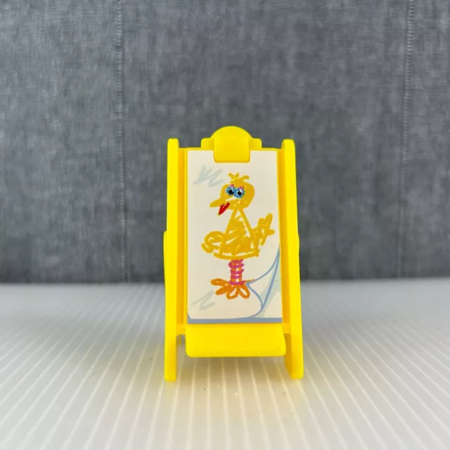 Fisher Price Sesame Street Workshop Big Bird Easel Painting Drawing 2008 Mattel