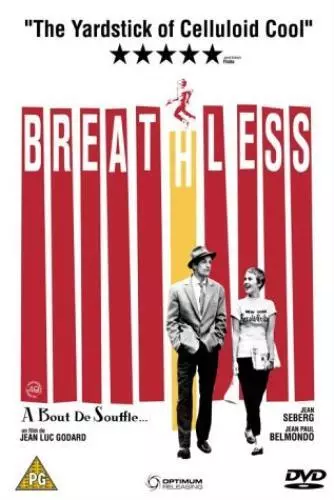 Breathless DVD (2000) Jean-Paul Belmondo, Godard (DIR) cert PG Amazing Value