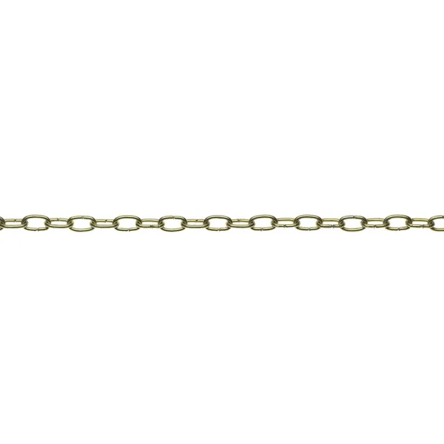 Decorative Chain - 7mm 8mm - Brass or Nickel for Lighting, Mirrors, Pictures