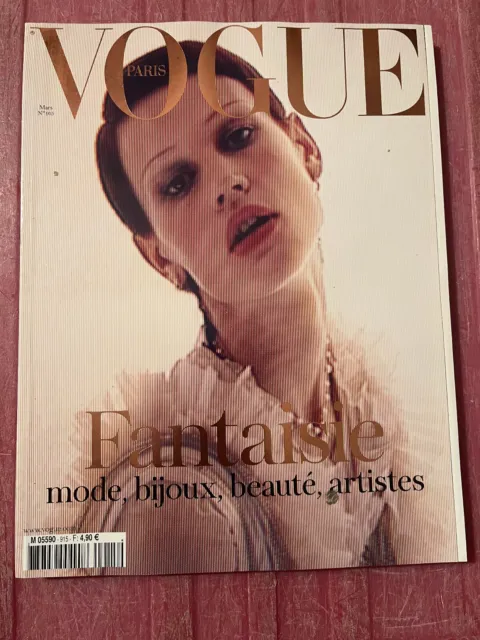 VOGUE Paris 915 mars 2011 Saskia de Brauw cover magazine march fashion french