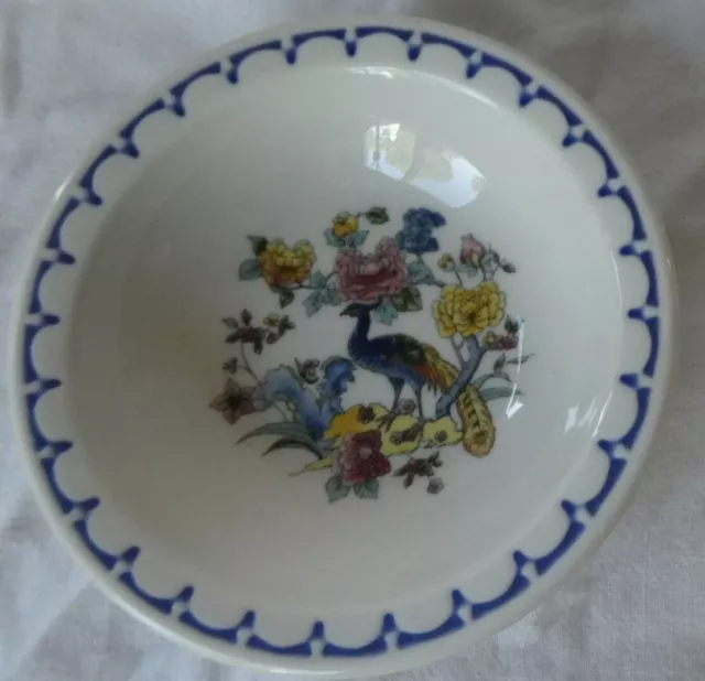 Railroad China Milwaukee Road PEACOCK  BOWL 4-9/16"