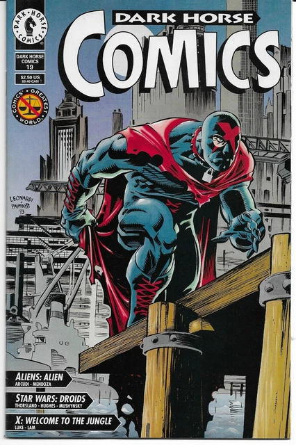 DARK HORSE COMICS - # 19 (March 1994) features STAR WARS Droids + ALIENS