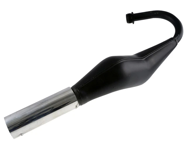 Impianto Di Scarico In Alluminio Nero Per MBK 51 Cobra - 2