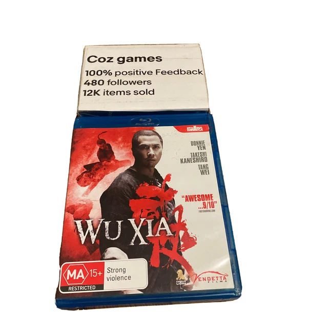 WU XIA BLU ray Donnie Yen, Takeshi Kaneshiro Region B Fanasia