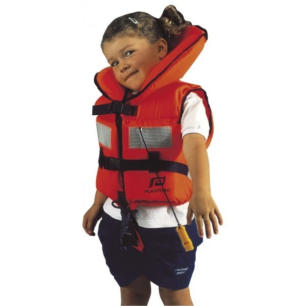 GILET DE SAUVETAGE ENFANT BEBE DE 8 A 15 KG 1 A 5 ANS PLASTIMO alciumpeche