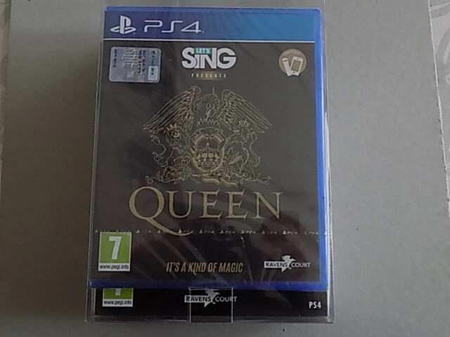 Jeu Neuf Let's Sing Queen Avec 2 Micros Ps4