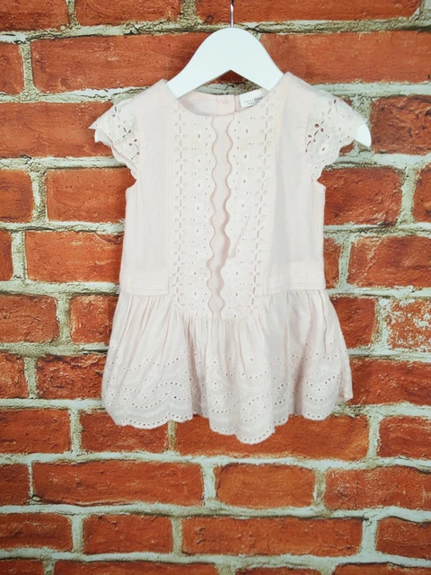 Abito Bambina Pacchetto Età 3-6 Mesi Next M/Care M&S Pinafore Festa Estiva 68Cm 3