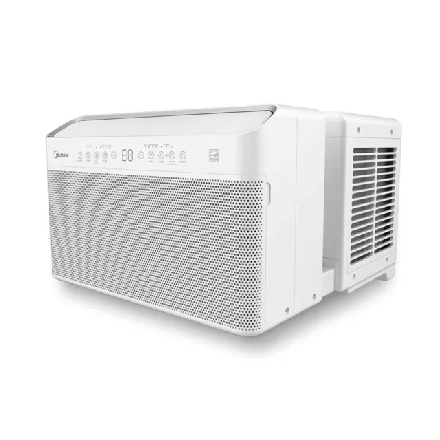 Midea 12,000 BTU Smart U Shaped Inverter Window Air Conditioner (Refurbished)