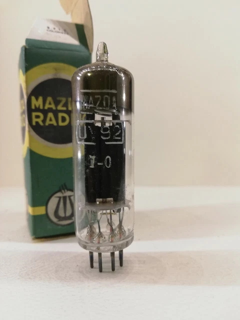 Tube électronique PCC189 Mazda (NOS/NIB) - équilibré, étiquette MAZDA