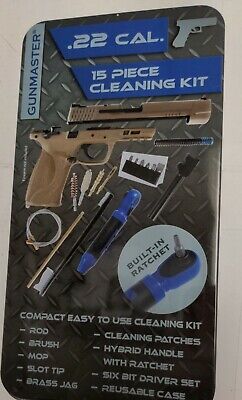Gunmaster DAC 22 Cal Pistol Cleaning Kit 15 Piece Set #38266