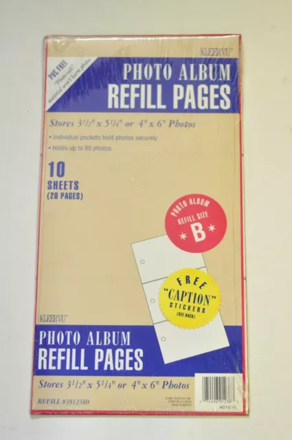 Vintage String-tied Scrapbook 100 Jumbo Pages Old Sports Cover KLEER VU  8515400