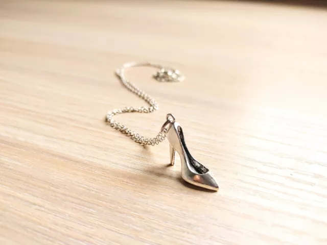 10 Cinderella Necklace Making Kit Glass Slipper Charm Disney Princess Jewelry