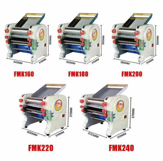US Commercial Stainless Steel Electric Pasta Press Maker Noodle Machine New 220V