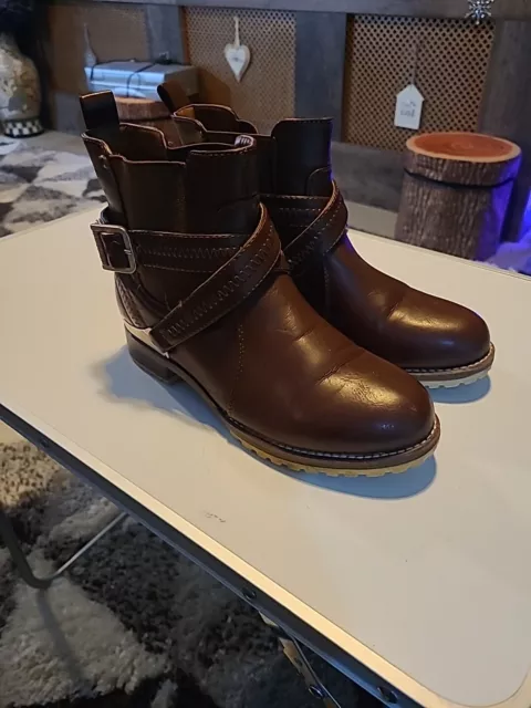 LADIES FIRETRAP BROWN queenie boots NEW sz 7 In Box Ankle Boots 25.00 PicClick UK