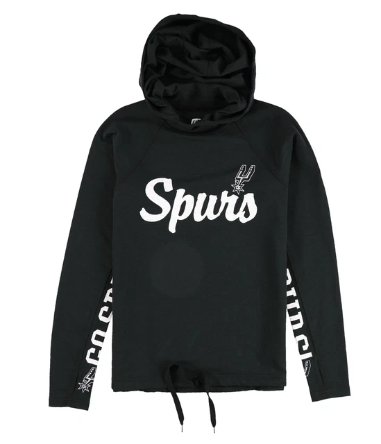 G-III Sports da Donna San Antonio Spurs Felpa con Cappuccio Felpa, Nero, Medio
