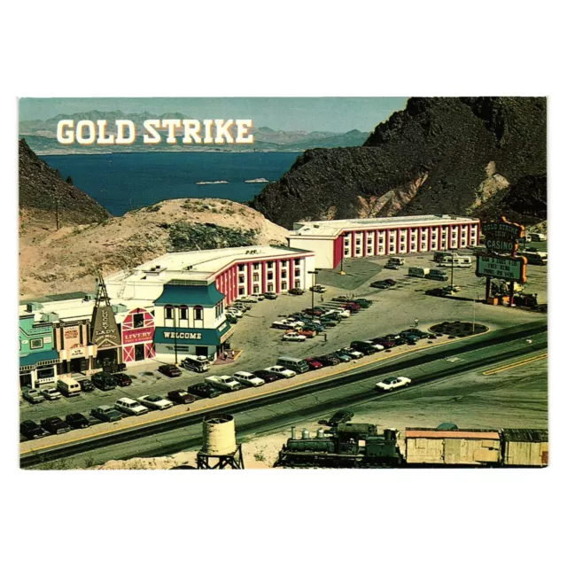 Gold Strike Inn Hotel Casino Vacation Destination Vintage Postcard Boulder City