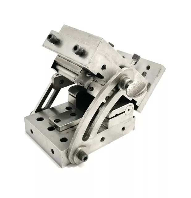 SINE ADJUSTABLE ANGLE PLATE TOOL MAKER 5" x 3.5" Machinist Table