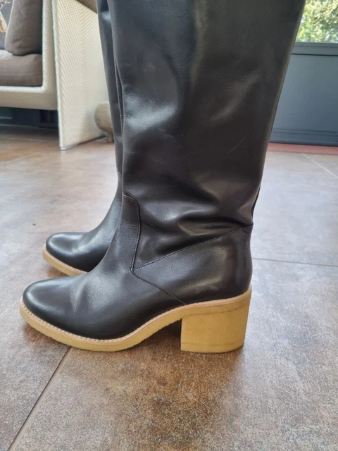 Bottes en Cuir COMPTOIR DES COTONNIERS