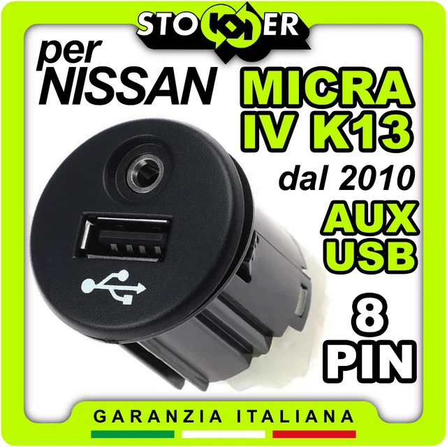 KIMISS senyar cavo adattatore-Duokon Cavo Adattatore ingresso AUX Cavo o Jack 3.5mm adatto per Espace Twingo