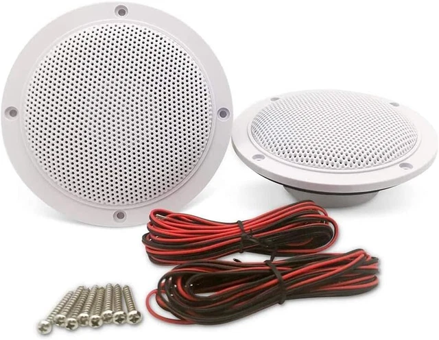 Herdio 100W 10.2cm Compact Impermeabile Stereo Speaker Box Compatibile