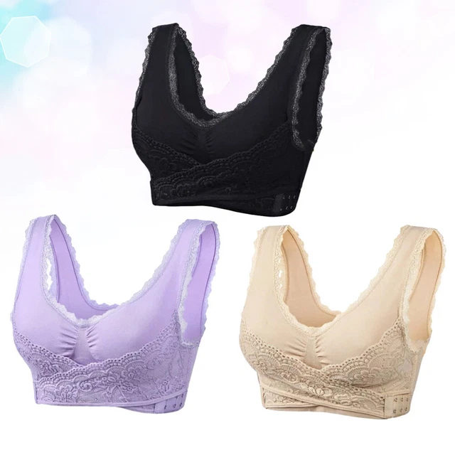 3 pz reggiseni pushup pushup M Mräulein senza cuciture per donna reggiseno donna pizzo reggiseni yoga