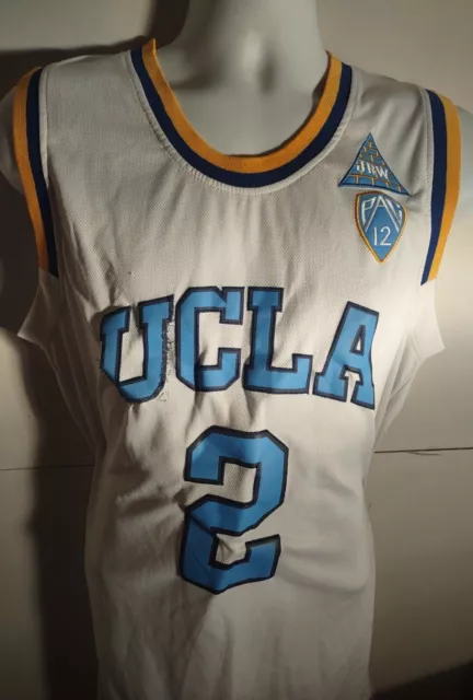 Lonzo Ball UCLA adidas White Home Stitched Pac 12 JRW Basketball