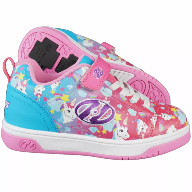 Heelys Bambini Pattini a Rotelle X2 Dual Up Ruote Heelies Pattini Unicorno Nuovo