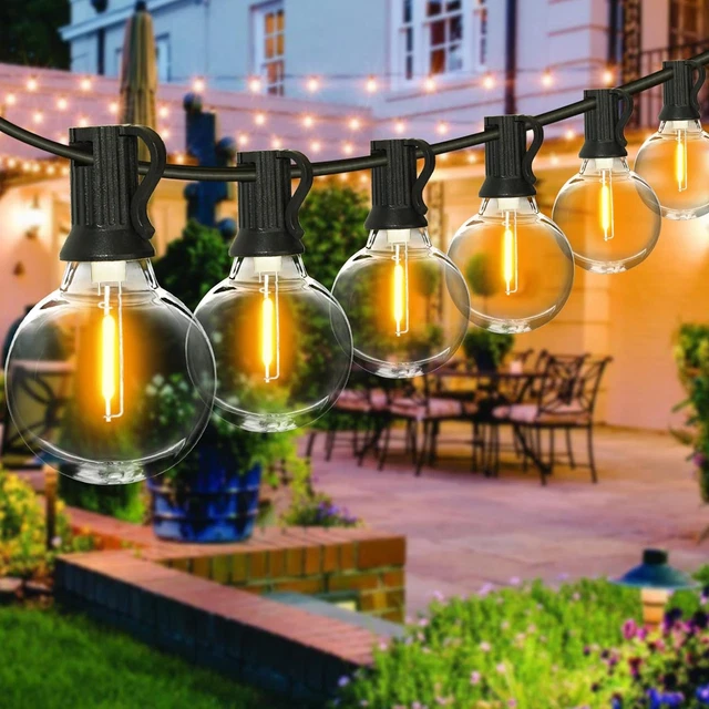 Catena Luci LED 20 Metri 200 Luci Bianco Caldo – Con Controllo Musicale E Sensore Di Movimento, Per Esterno/Interno, Decorazione Feste E Natale