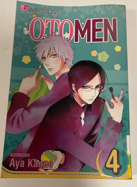 Otomen English Manga Lot of 4 Volume 1-3-4-5Aya Kanno Viz Shojo Beat Books Novel 6