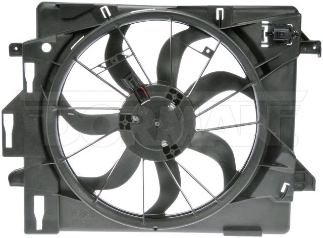 New Radiator Fan Assembly Without Controller
