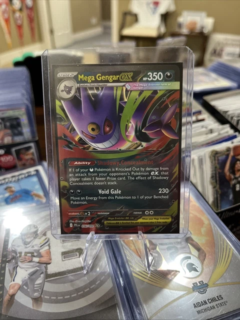 thumbnail image 2 of Gengar Pokemon Card Japanese No.094 Vintage Holo – Ken Sugimori Art, 90HP, NM Condition 2 of 4