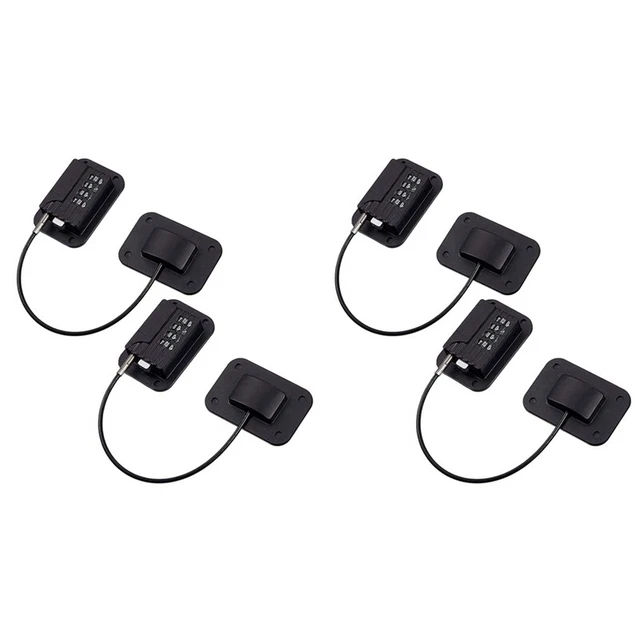 4 ,Fridge Lock for Kids , Child Safety Cabinet Window Locks, Baby Door Lock Q9V1
