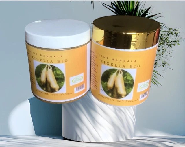 Crème Bazooka Bangala - Beurre Mélange D'écorce Pour Homme, 60 G X 2, Force Plus, Bio Et Transparent
