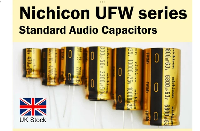 NICHICON KG NOS Condensateur Électrolytique Audio 75V 10000uF P 18341