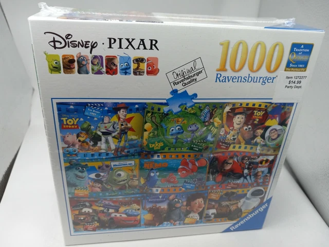 RAVENSBURGER DISNEY PIXAR Movie Moments 1000 Piece Puzzle NEW SEALED 27 ...
