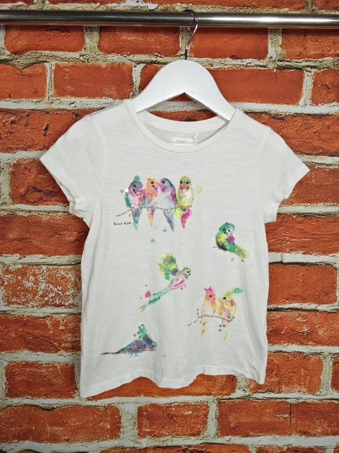 T-Shirt Bambina Pacchetto Età 4-5 Anni M&S Next Cherokee Gonna Denim Set Bambini 110Cm 3