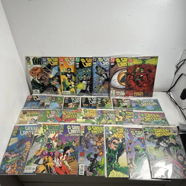 Green Lantern DC Comics Justice League Superhero Comic Book Lot - 62 Issues