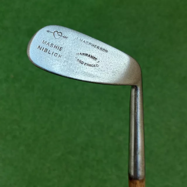 J MACPHERSON Hickory Shafted Mashie Niblick