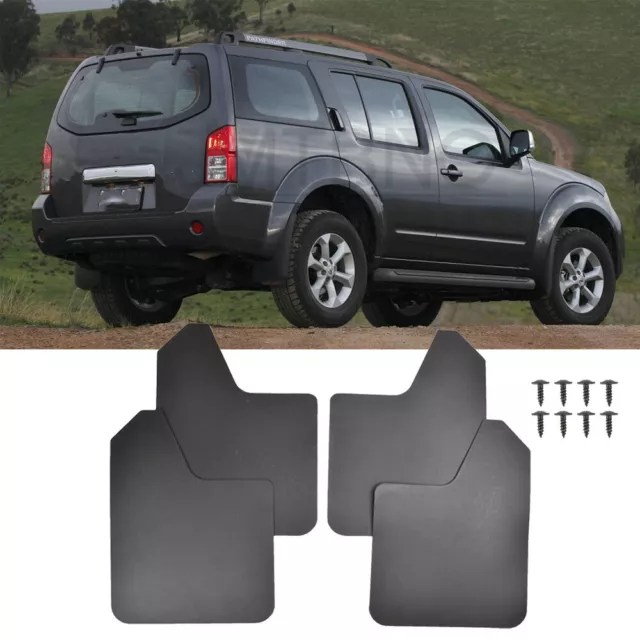 4PCS For Nissan Pathfinder Mudguards Fender Mud Flaps Splash Guards Mudflaps