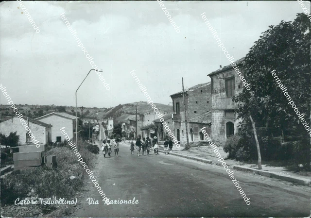 ch233 cartolina calore via nazionale avellino