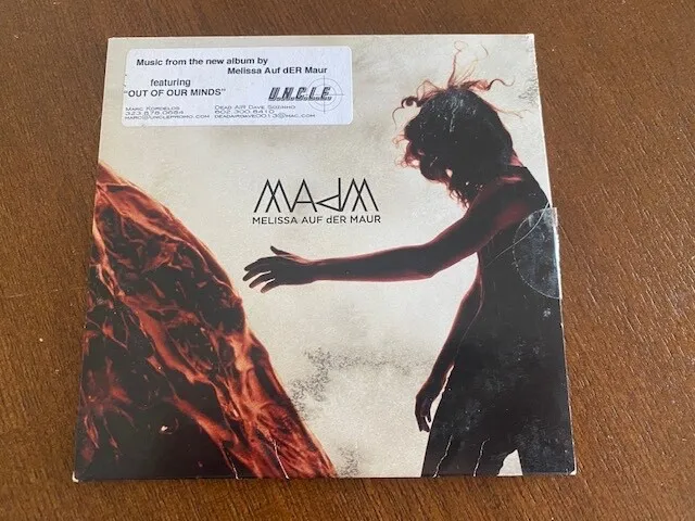 MELISSA AUF DER MAUR Out Of Our Minds 3tk cd Single MADM/HOLE